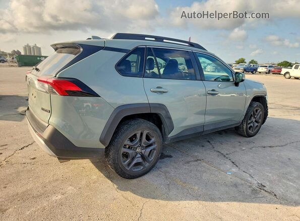 2T3J1RFV8NW257077 2022 TOYOTA RAV4 Green Հետևի աջ