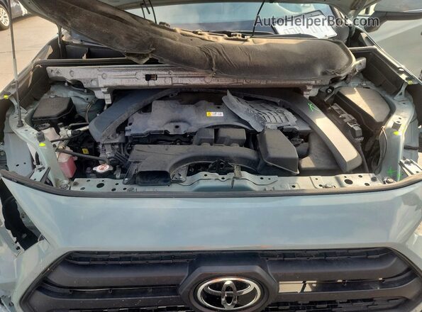 2T3J1RFV8NW257077 2022 TOYOTA RAV4 Green Շարժիչի բաժամունքի տեսք