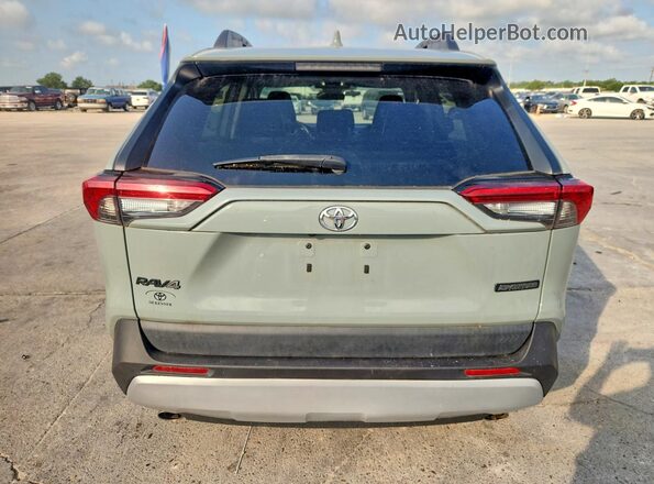 2T3J1RFV8NW257077 2022 TOYOTA RAV4 Green Հետևի տեսք