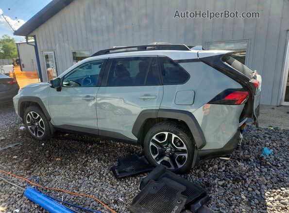 2T3J1RFV9KC006596 2019 TOYOTA RAV4 Серый Задняя левая четверть