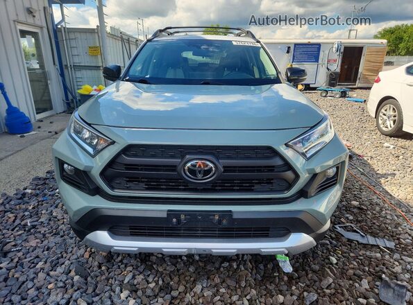 2T3J1RFV9KC006596 2019 TOYOTA RAV4 Серый Вид спереди