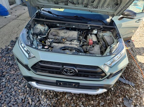 2T3J1RFV9KC006596 2019 TOYOTA RAV4 Серый Вид подкапотного пространства