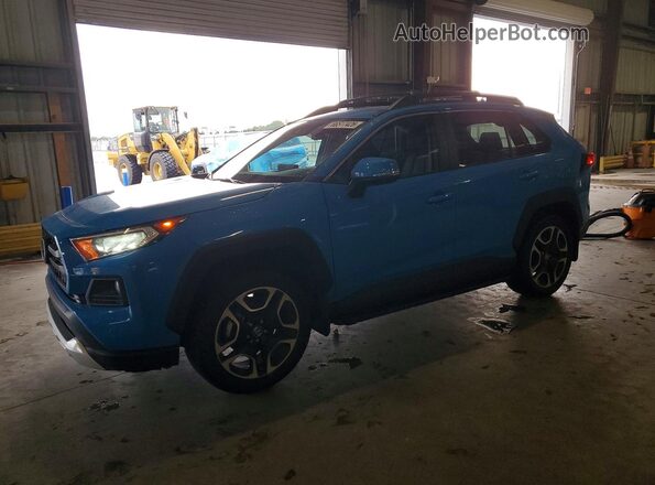 2T3J1RFVXKC048369 2019 TOYOTA RAV4 Blue უკანა მარცხენა