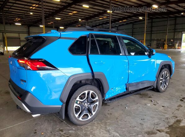 2T3J1RFVXKC048369 2019 TOYOTA RAV4 Blue წინა ხედი