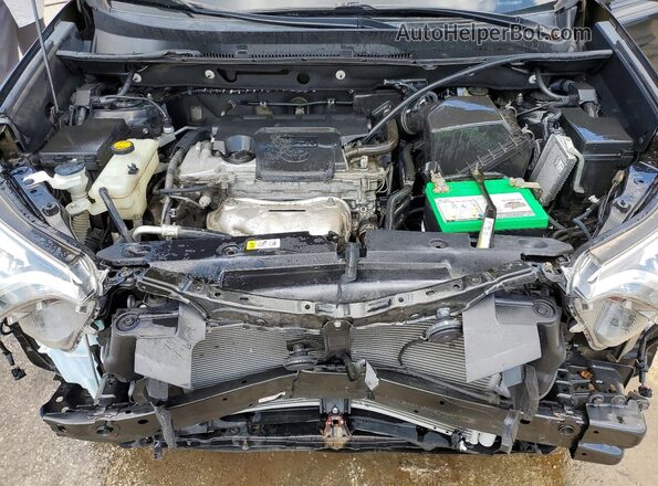 2T3JFREV1GW452489 2016 TOYOTA RAV4 Black Engine compartment view