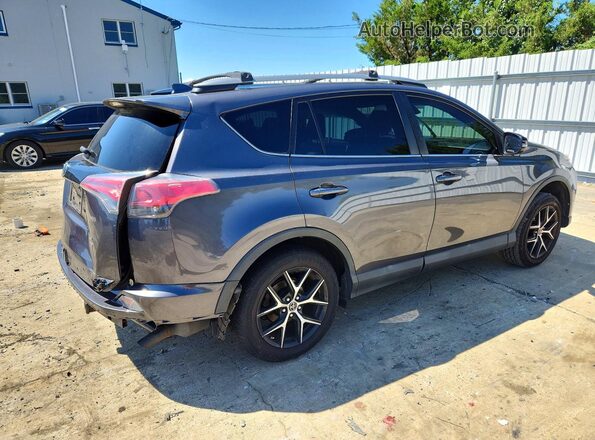 2T3JFREV1HW589787 2017 TOYOTA RAV4 Gray Հետևի աջ