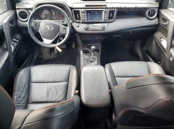 2T3JFREV1HW653486 2017 TOYOTA RAV4 Silver Առջևի վահանակի տեսք