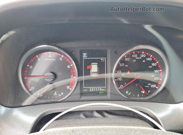 2T3JFREV1HW653486 2017 TOYOTA RAV4 Silver Սարքավորումների վահանակի տեսք
