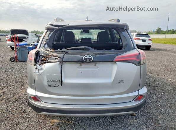 2T3JFREV1HW653486 2017 TOYOTA RAV4 Silver Հետևի տեսք