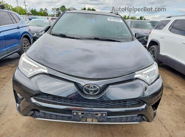 2T3JFREV1JW768871 2018 TOYOTA RAV4 Black Դիմացի տեսք