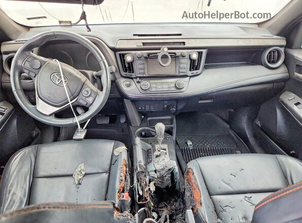2T3JFREV1JW768871 2018 TOYOTA RAV4 Black Առջևի վահանակի տեսք