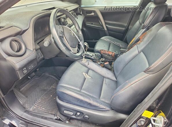 2T3JFREV1JW768871 2018 TOYOTA RAV4 Black Սալոնի դիմացի տեսք