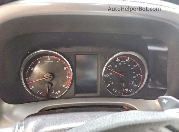 2T3JFREV2GW528642 2016 TOYOTA RAV4 Orange Vista del cuadro de instrumentos