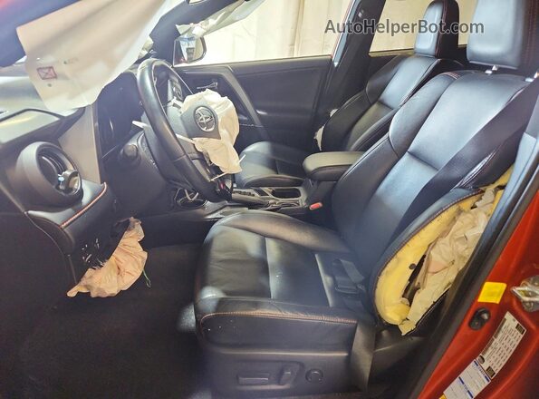 2T3JFREV2GW528642 2016 TOYOTA RAV4 Orange Vista interior delantera