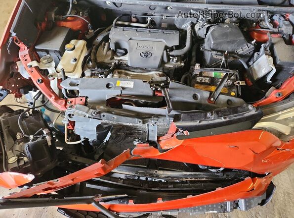 2T3JFREV2GW528642 2016 TOYOTA RAV4 Orange Vista del compartimento del motor