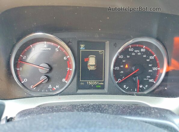 2T3JFREV3GW482397 2016 TOYOTA RAV4 Серый Вид щитка приборов