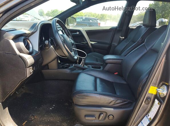 2T3JFREV3GW482397 2016 TOYOTA RAV4 Серый Вид салона спереди