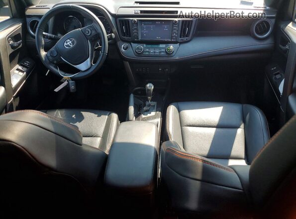 2T3JFREV4GW450185 2016 TOYOTA RAV4 Black Vista del salpicadero