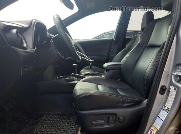 2T3JFREV5GW414375 2016 TOYOTA RAV4 Silver Widok wnętrza z przodu