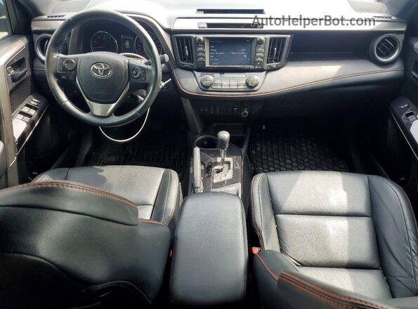 2T3JFREV5GW414375 2016 TOYOTA RAV4 Silver Widok deski rozdzielczej