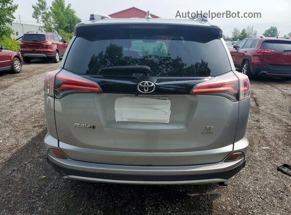 2T3JFREV5GW414375 2016 TOYOTA RAV4 Silver Widok z tyłu