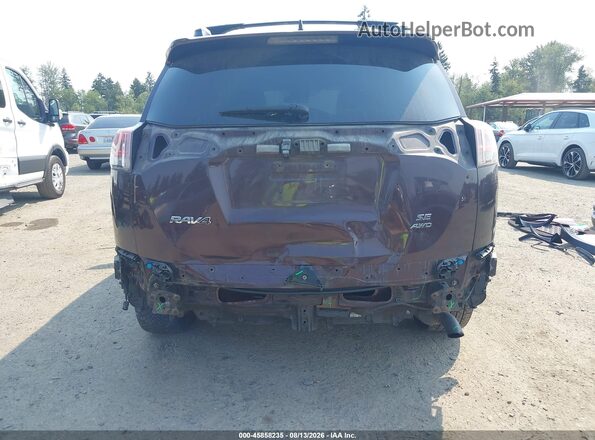 2T3JFREV5GW457940 2016 TOYOTA RAV4 Maroon Widok z przodu