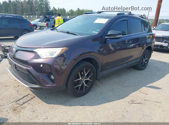 2T3JFREV5GW457940 2016 TOYOTA RAV4 Maroon Przód lewy