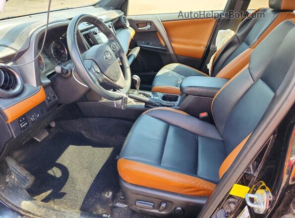 2T3JFREV6HW639325 2017 TOYOTA RAV4 Black Widok wnętrza z przodu