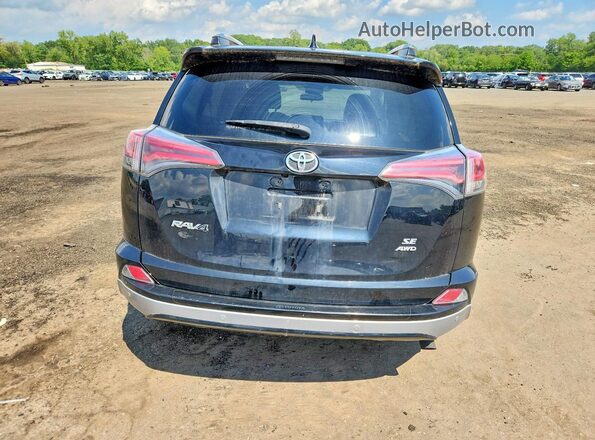 2T3JFREV6HW639325 2017 TOYOTA RAV4 Black Widok z tyłu
