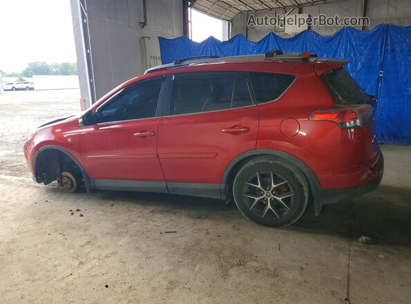 2T3JFREV6HW682367 2017 TOYOTA RAV4 Red Задня ліва чверть