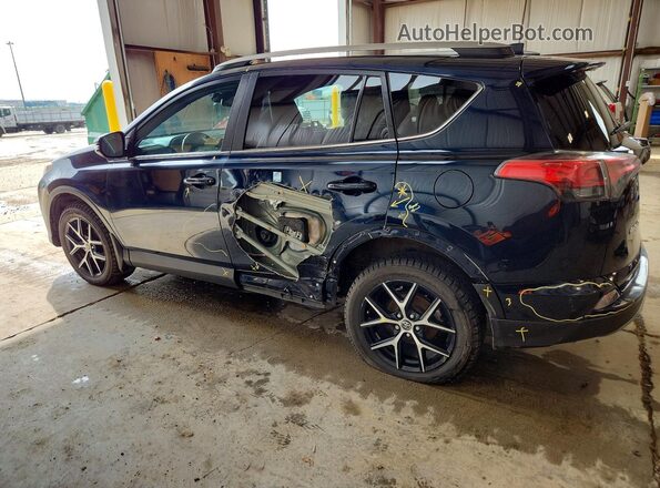 2T3JFREV6JW839420 2018 TOYOTA RAV4 Blue Rear left