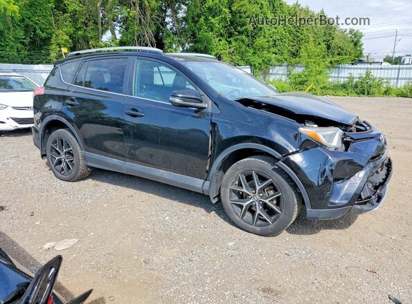 2T3JFREV7GW409436 2016 TOYOTA RAV4 Черный Передняя правая четверть