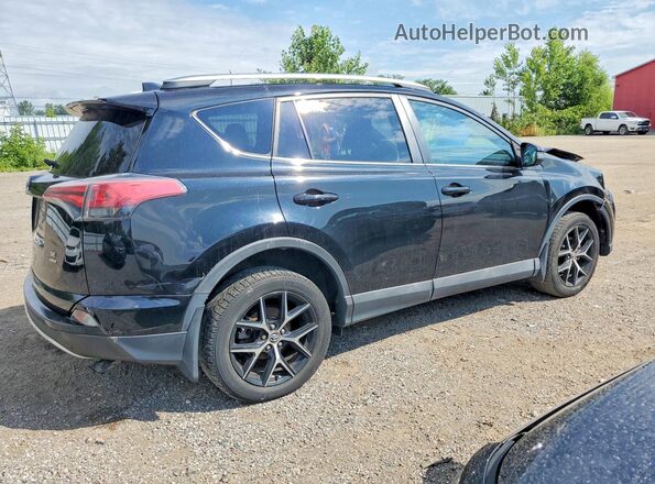 2T3JFREV7GW409436 2016 TOYOTA RAV4 Черный Задняя правая четверть