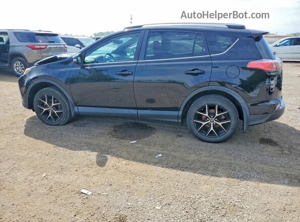 2T3JFREV7GW409436 2016 TOYOTA RAV4 Черный Задняя левая четверть