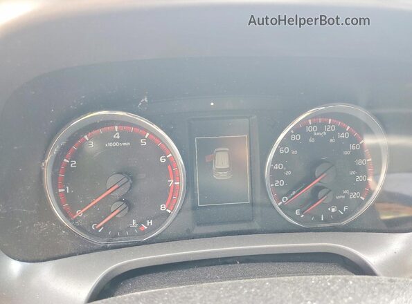 2T3JFREV7GW409436 2016 TOYOTA RAV4 Черный Вид щитка приборов