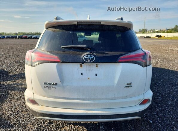 2T3JFREV7GW409596 2016 TOYOTA RAV4 White Vista de los asientos traseros