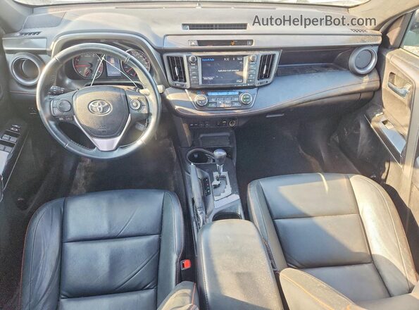 2T3JFREV7GW409596 2016 TOYOTA RAV4 White Vista interior de 360 grados