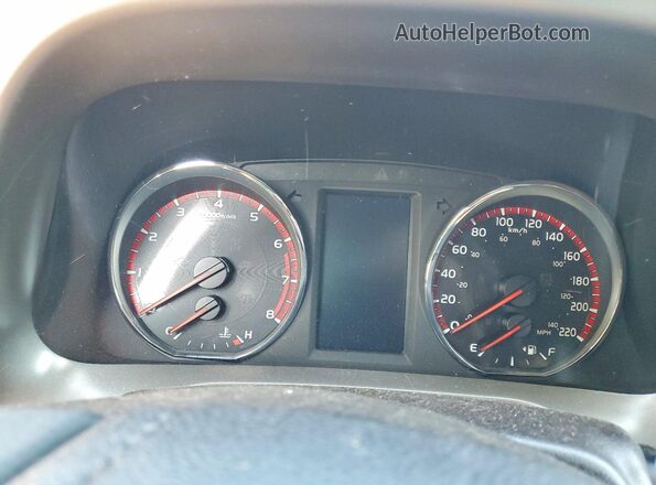 2T3JFREV8GW434796 2016 TOYOTA RAV4 White Instrument cluster view
