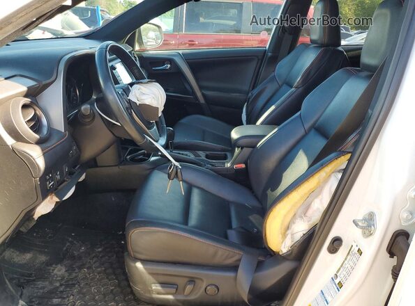2T3JFREV8GW434796 2016 TOYOTA RAV4 White Front interior view