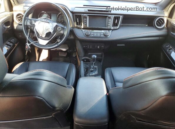 2T3JFREV8GW434796 2016 TOYOTA RAV4 White Dashboard view