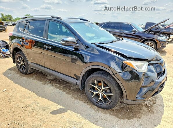 2T3JFREVXJW785698 2018 TOYOTA RAV4 Черный Передняя правая четверть