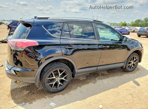 2T3JFREVXJW785698 2018 TOYOTA RAV4 Черный Задняя правая четверть