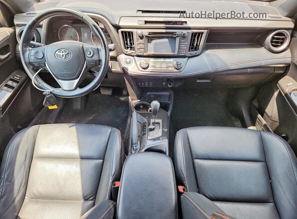 2T3JFREVXJW785698 2018 TOYOTA RAV4 Черный Вид панели приборов