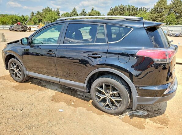 2T3JFREVXJW785698 2018 TOYOTA RAV4 Черный Задняя левая четверть