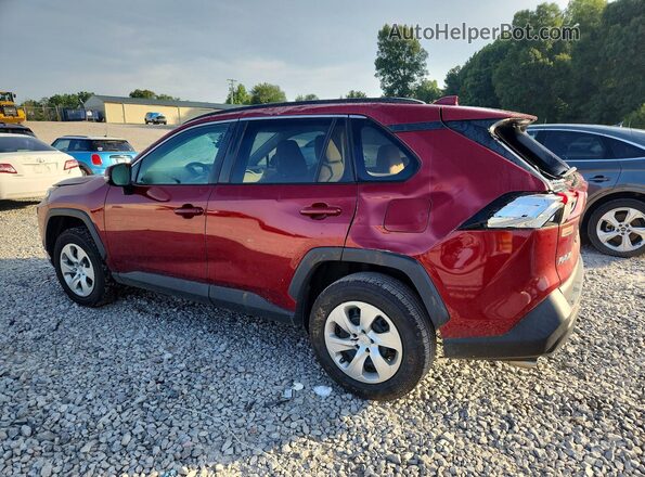 2T3K1RFV0KW032152 2019 TOYOTA RAV4 Maroon Հետևի ձախ