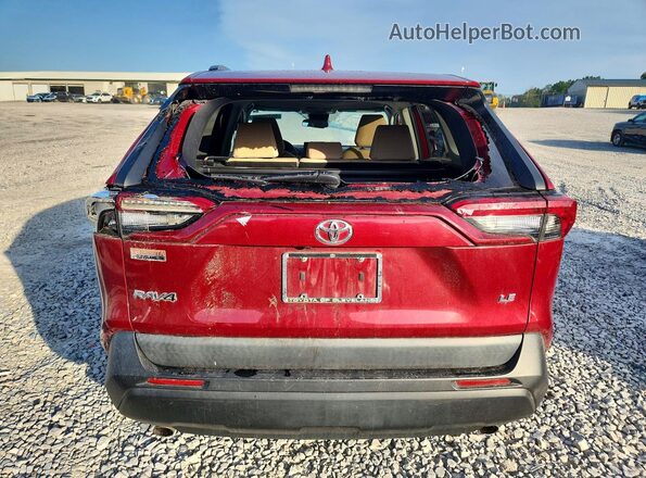 2T3K1RFV0KW032152 2019 TOYOTA RAV4 Maroon Հետևի տեսք