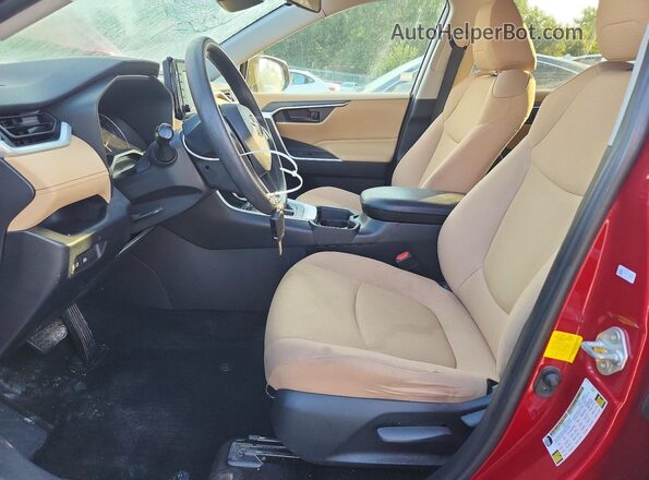 2T3K1RFV0KW032152 2019 TOYOTA RAV4 Maroon Սալոնի դիմացի տեսք