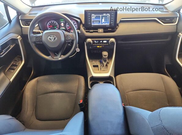 2T3K1RFV0LW076539 2020 TOYOTA RAV4 Gray Widok deski rozdzielczej