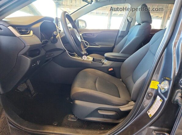 2T3K1RFV0LW076539 2020 TOYOTA RAV4 Gray Widok wnętrza z przodu