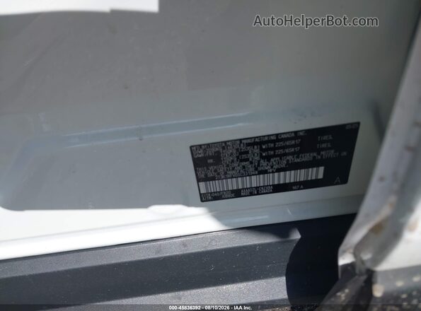 2T3K1RFV0SC331948 2025 TOYOTA RAV4 White Vista del compartimento del motor